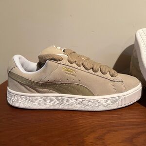 Puma Suede Classic Tan Sneakers